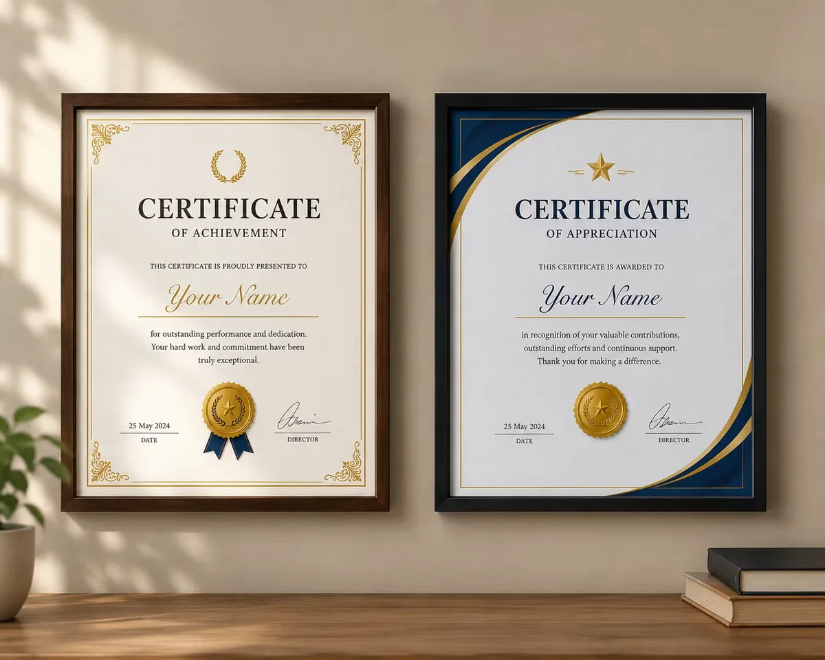 Custom Certificates