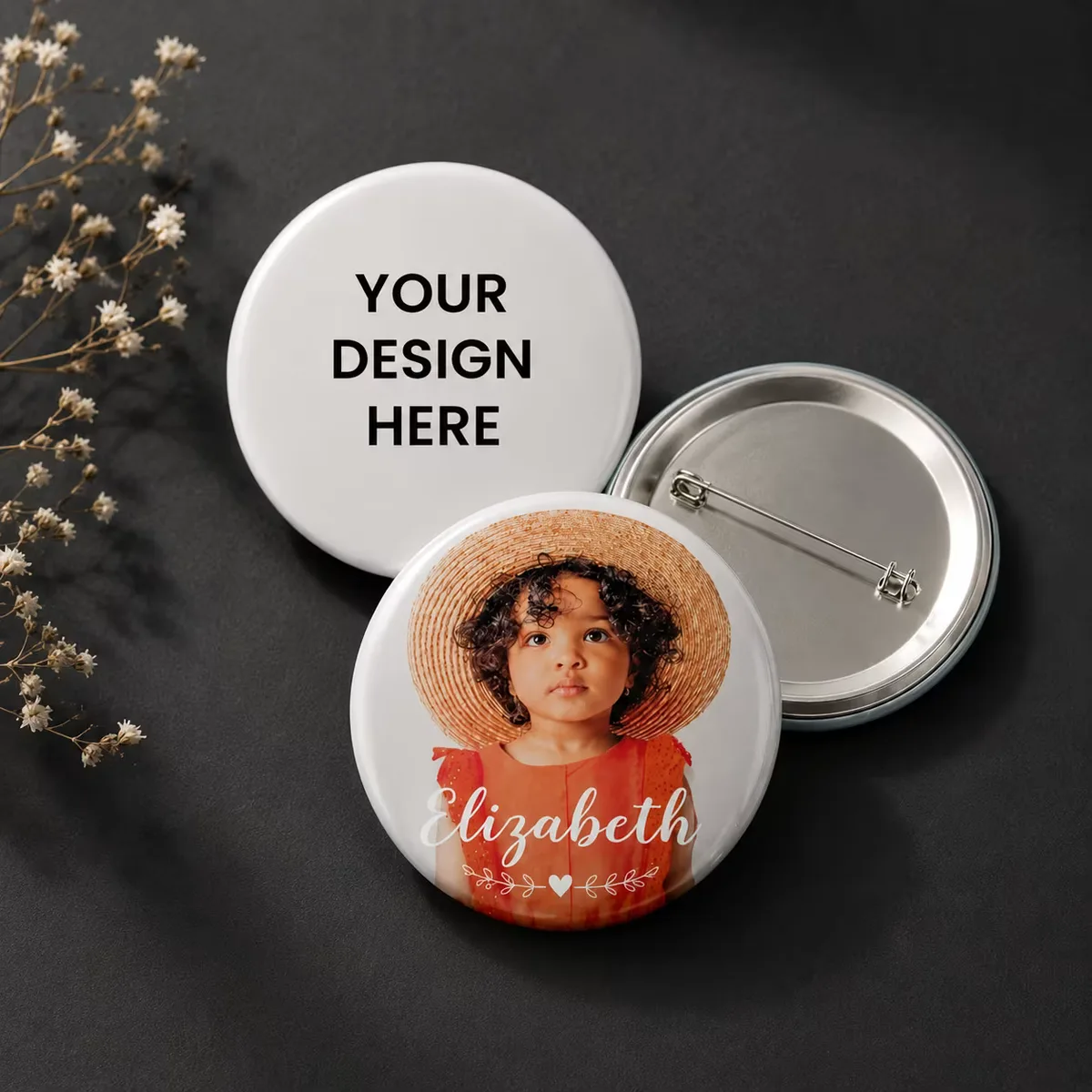 Personalised Button Badges