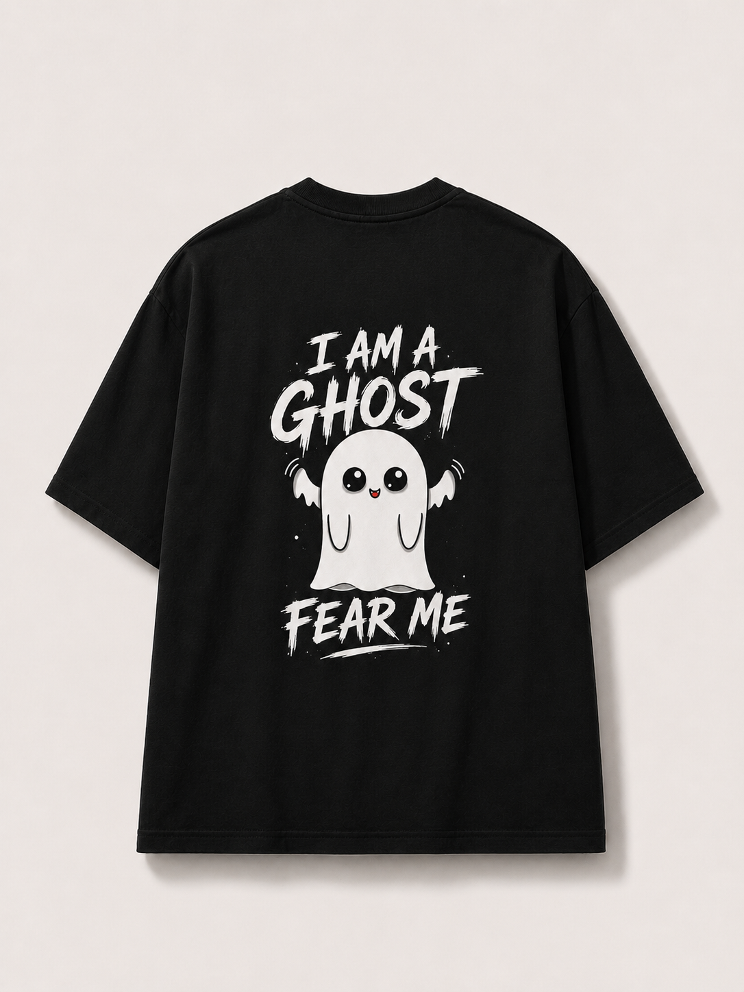 Funny Ghost Graphic Printed T Shirt for Men & Women